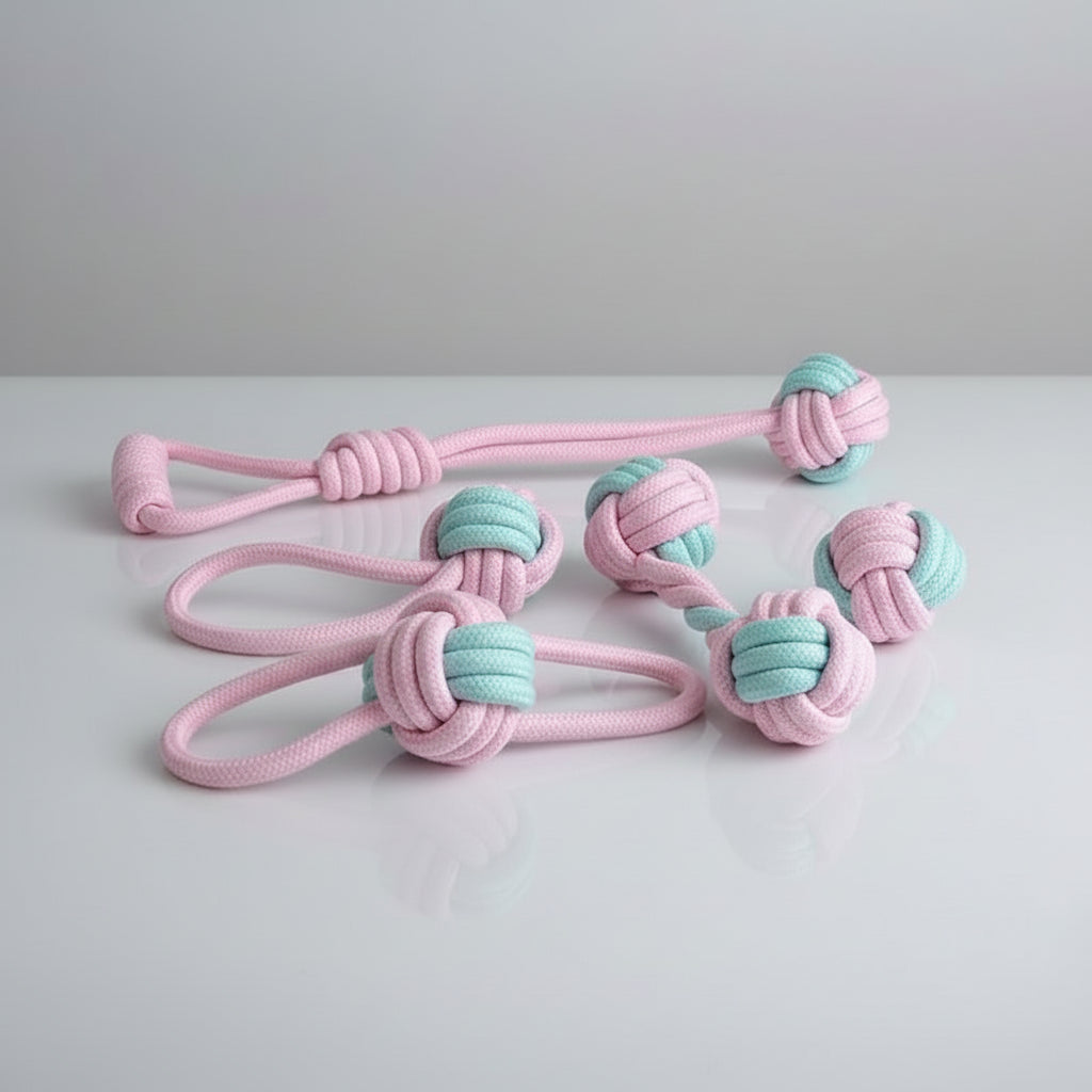 Hundespielzeug-Set 6-teilig - Für gesunde Zähne